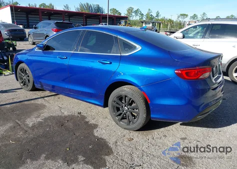 2015 Chrysler 200 Limited z USA, uszkodzony, nr VIN 1C3CCCAB5FN729682